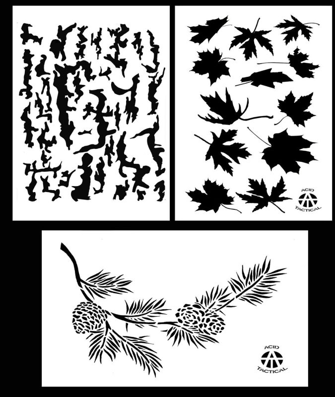 Camo Stencil Mega Pack 16 Camouflage Designs Camo Stencils for your