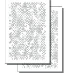 DiamondTAC Adhesive Stencils for Gun paint