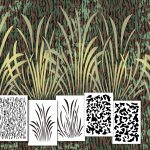 Jon Boat Camo Stencils painting kit.