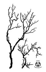 Duck Boat Camo Stencil Set - Wheat, Bark, Gnarly Branch - Image 3