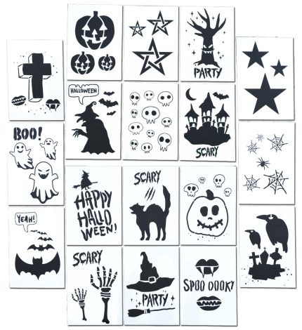 Halloween Craft Stencils