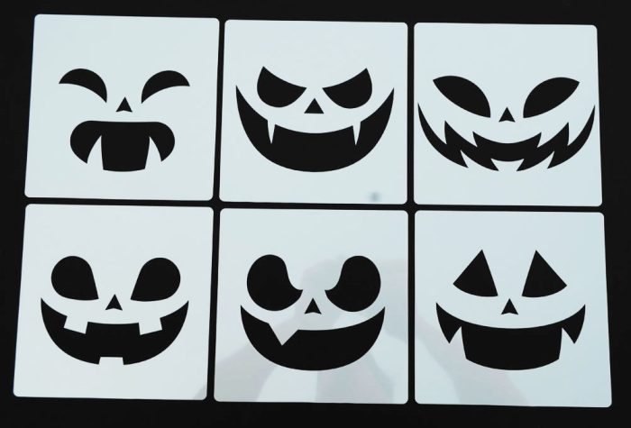 Jack O'Lantern Pumpkin Stencils