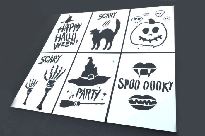 Halloween Craft Stencils