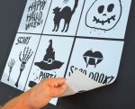 Halloween Craft Stencils Pack includes 18 designs - Image 4